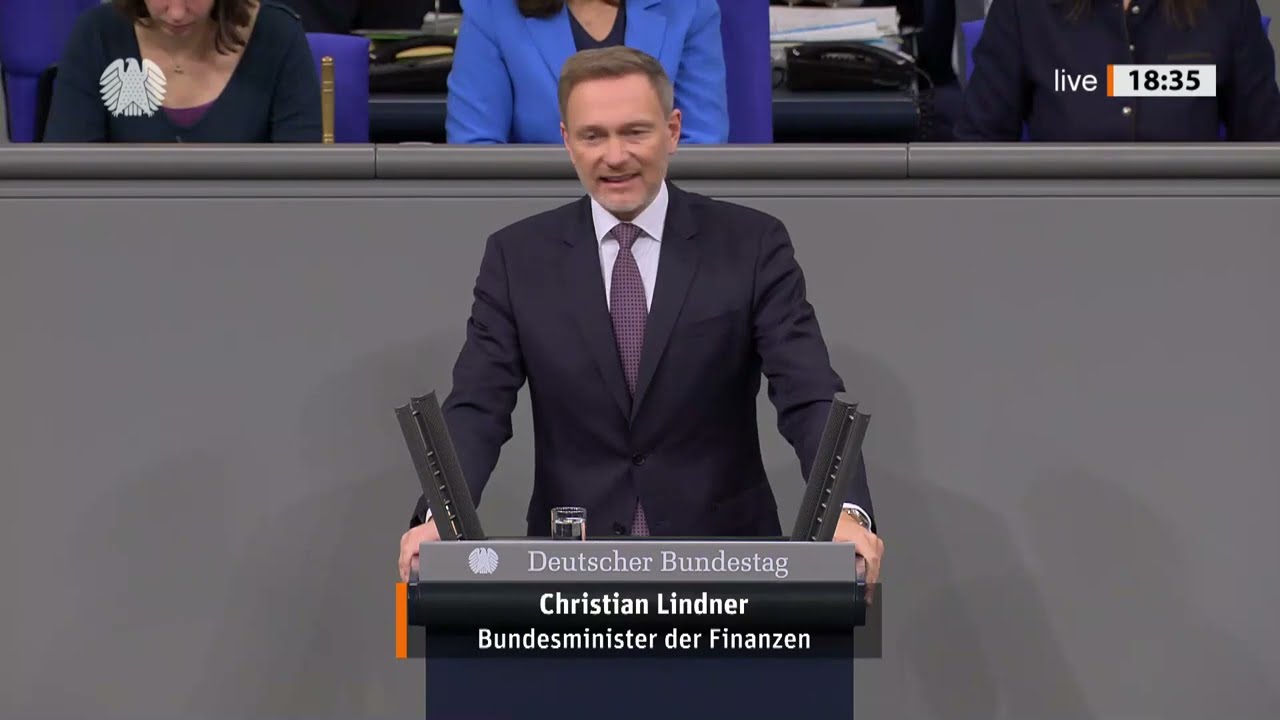 Plenardebatte zum zweiten Haushalts­finanzierungs­gesetz