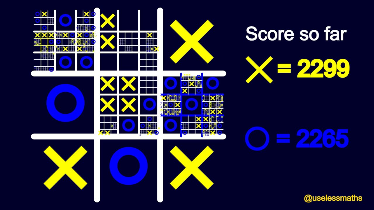 Infinite Fractal Tic-Tac-Toe — Episode 4 | A Never-Ending X vs O Strategy Battle