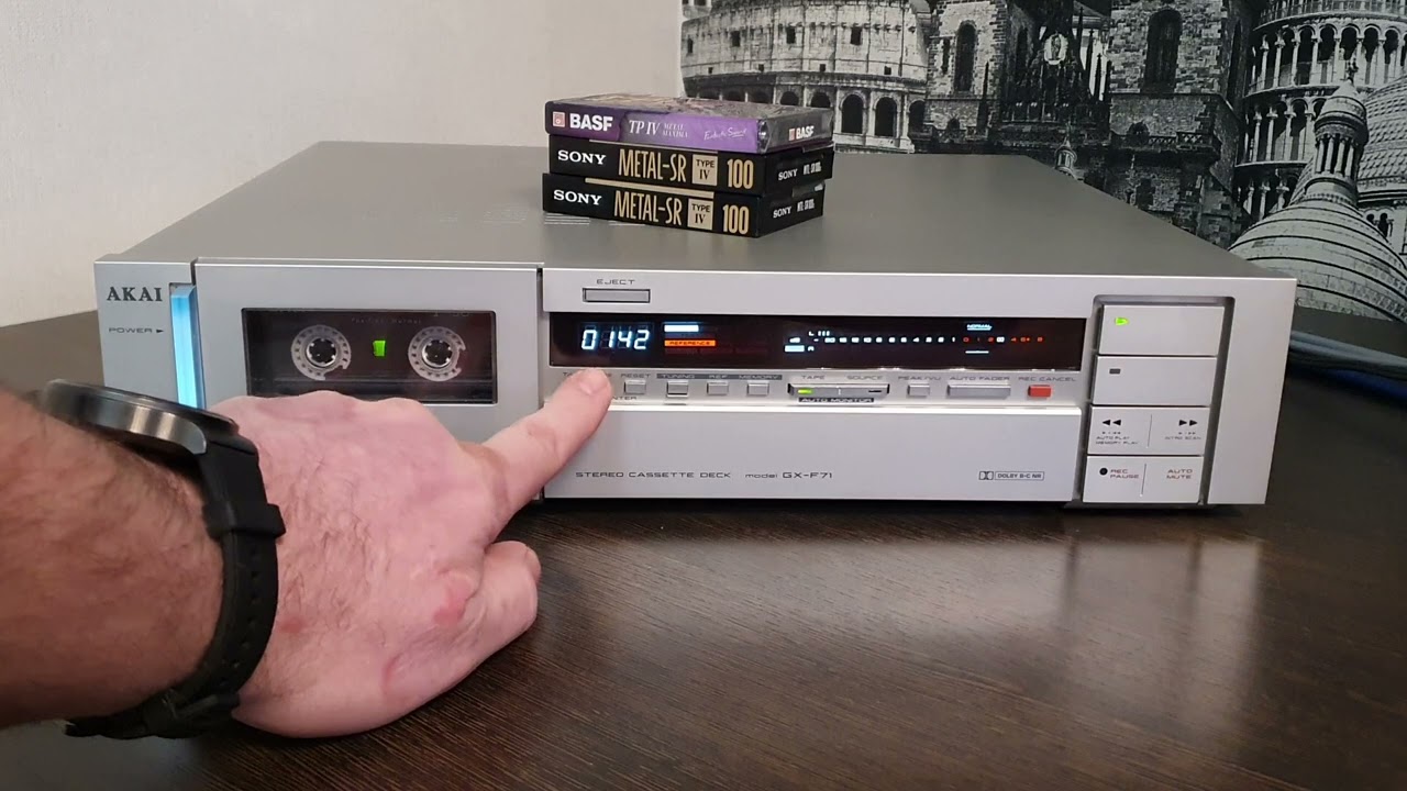 AKAI GX-F71(перед упаковкой)
