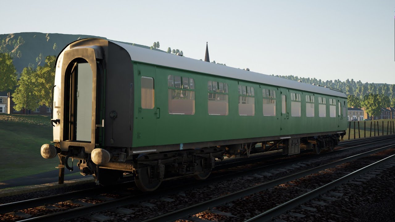 TSW4 Livery Designer - SR Green Mk1 TSO Timelapse