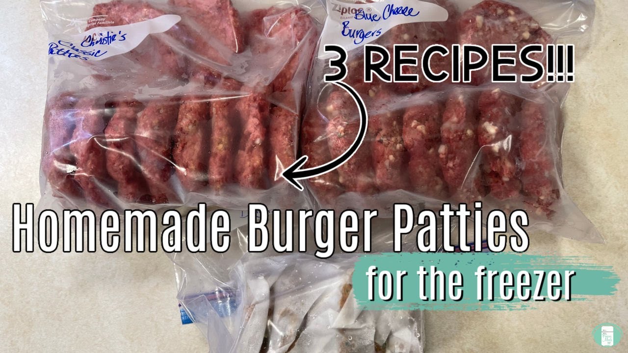 Homemade Burger Patties | Random Ramblings about Supper Club