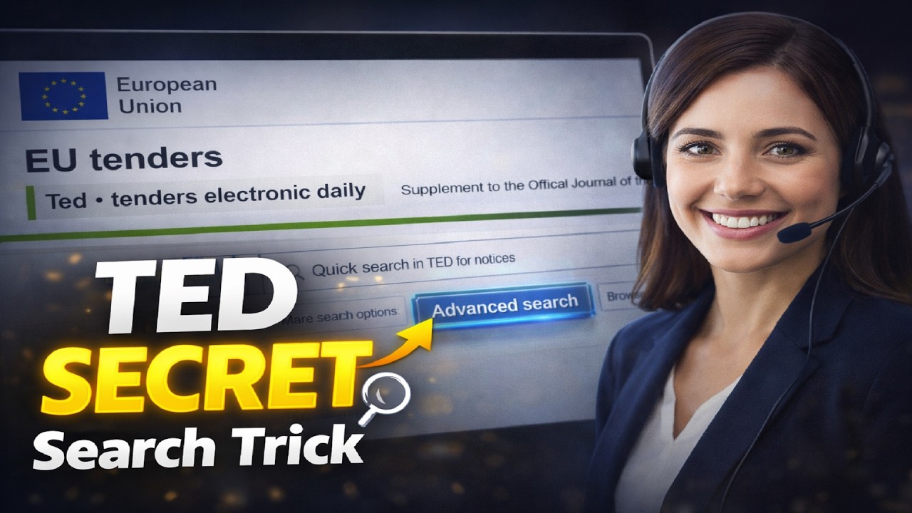 Find Any Tender in Seconds with TED Advanced Search