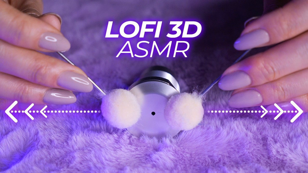 Lofi ASMR with 3D Brain Penetrations You Didn’t Know You Needed for Sleep (No Talking)