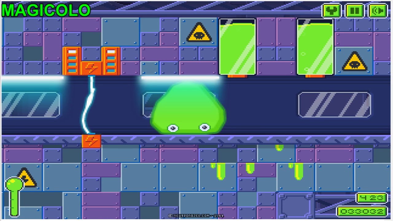 Slime Laboratory HD gameplay by Magicolo Y8 Games