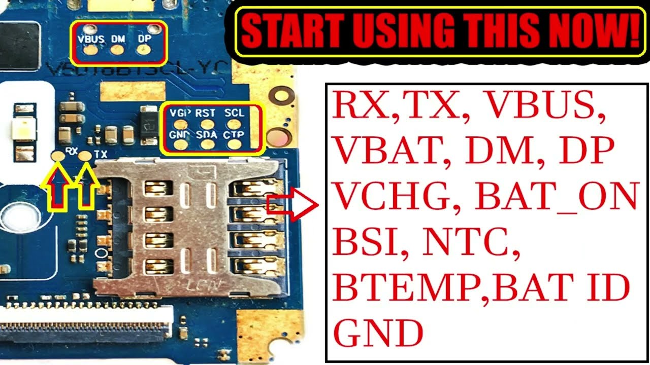 Что такое VBAT, VBUS, VCHG, RX, TX, DM, DP, BAT_ON, BSI, BAT_ID, BTEMP, NTC, GND в ремонте мобиль...