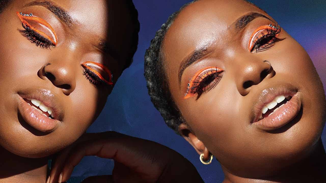NEON EYELINER TINGS | SAMPLE BEAUTY TRY-ON/REVIEW | DARK SKIN BEAUTY BLOGGER