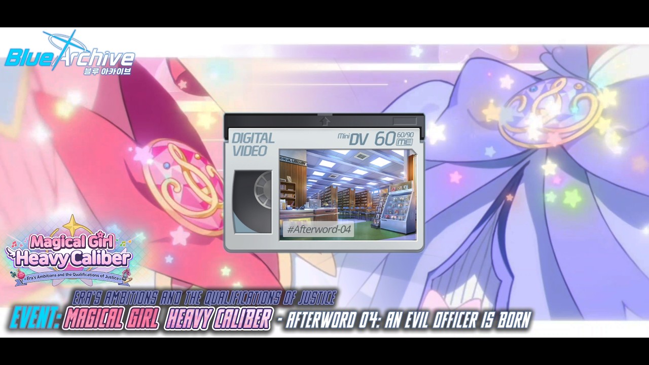 Blue Archive - Magical Girl Heavy Caliber (Event) - Afterword 04. An Evil Officer is Born