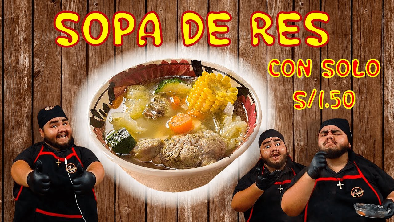 CALDO DE RES CON S/1.50 😱👨&zwj;🍳❤