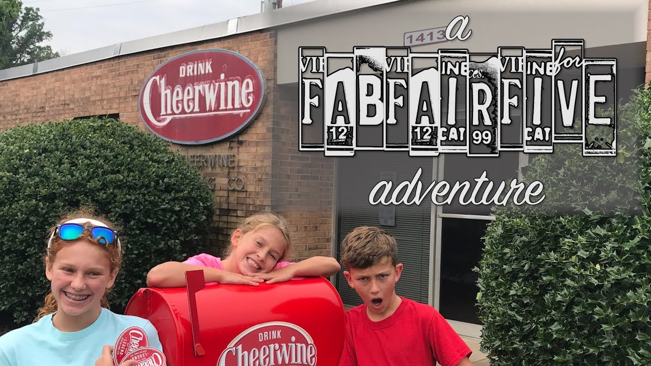We went to Cheerwine Headquarters!