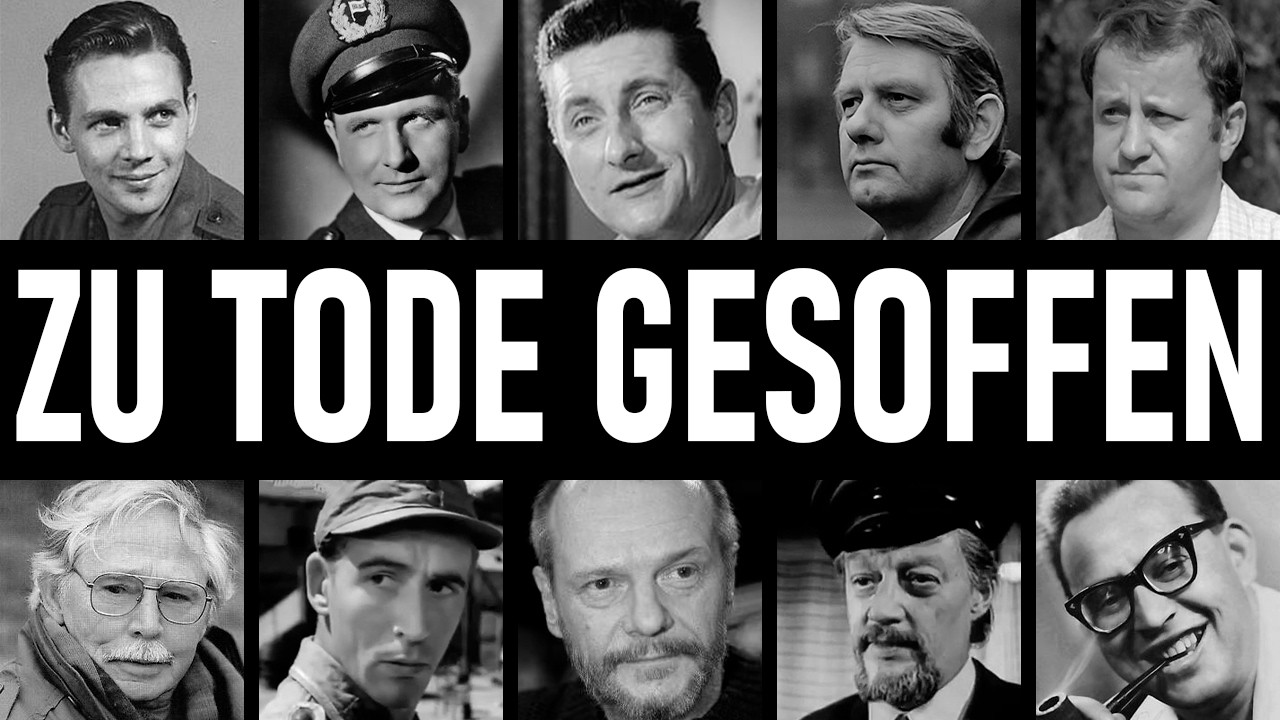 ZU TODE GESOFFEN: 10 DDR-Stars, die sich vor aller Augen ins Grab tranken
