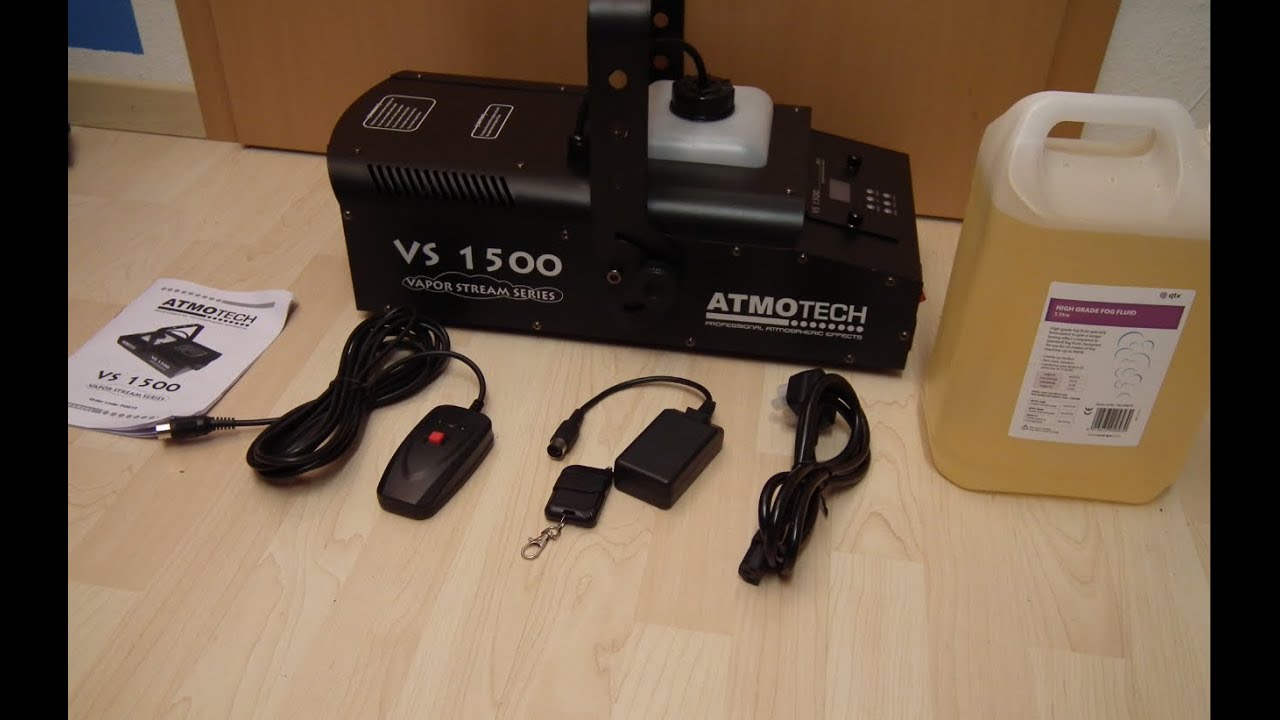 fogtec VS 1500 Nebelmaschine 1500 Watt Atmotech vs 1500