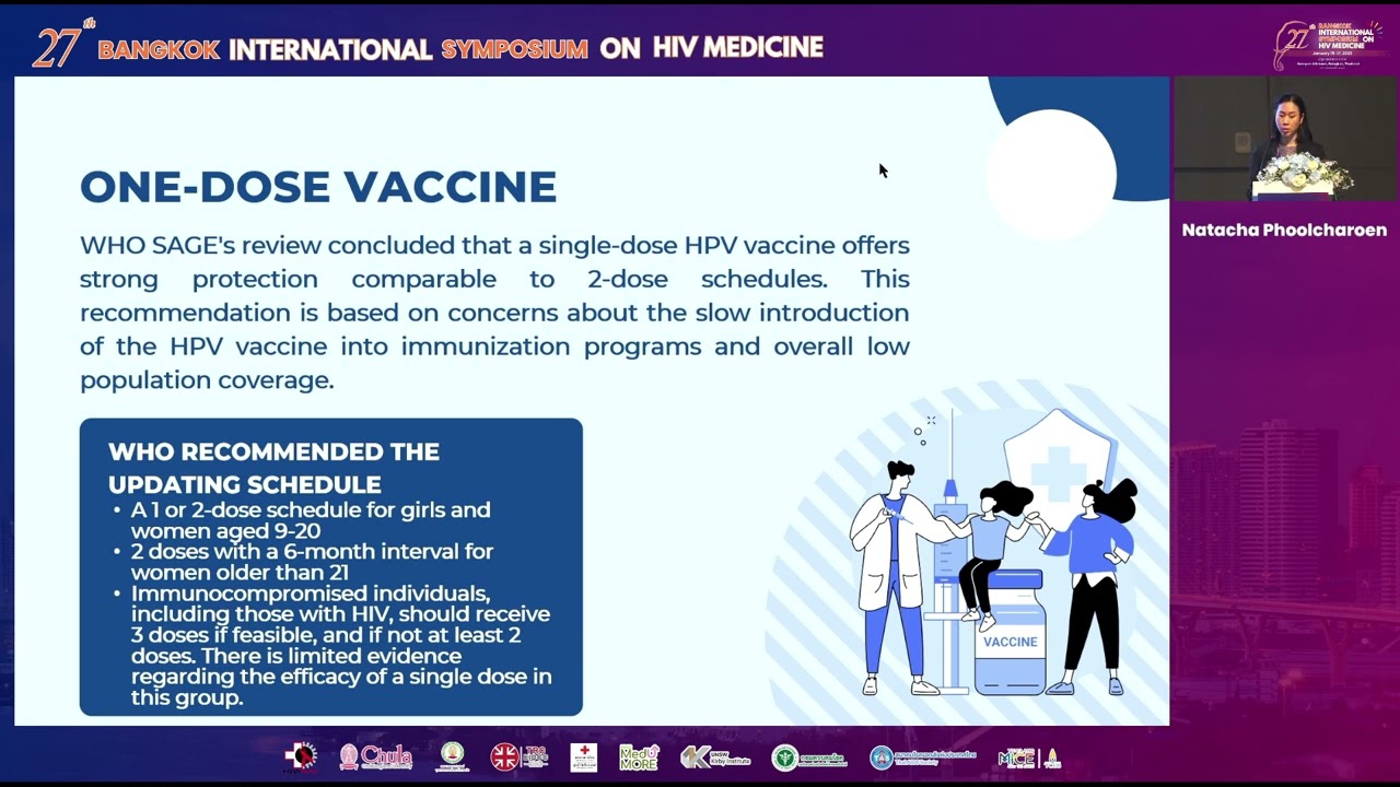 HPV vaccines and screening with molecular diagnostic tests