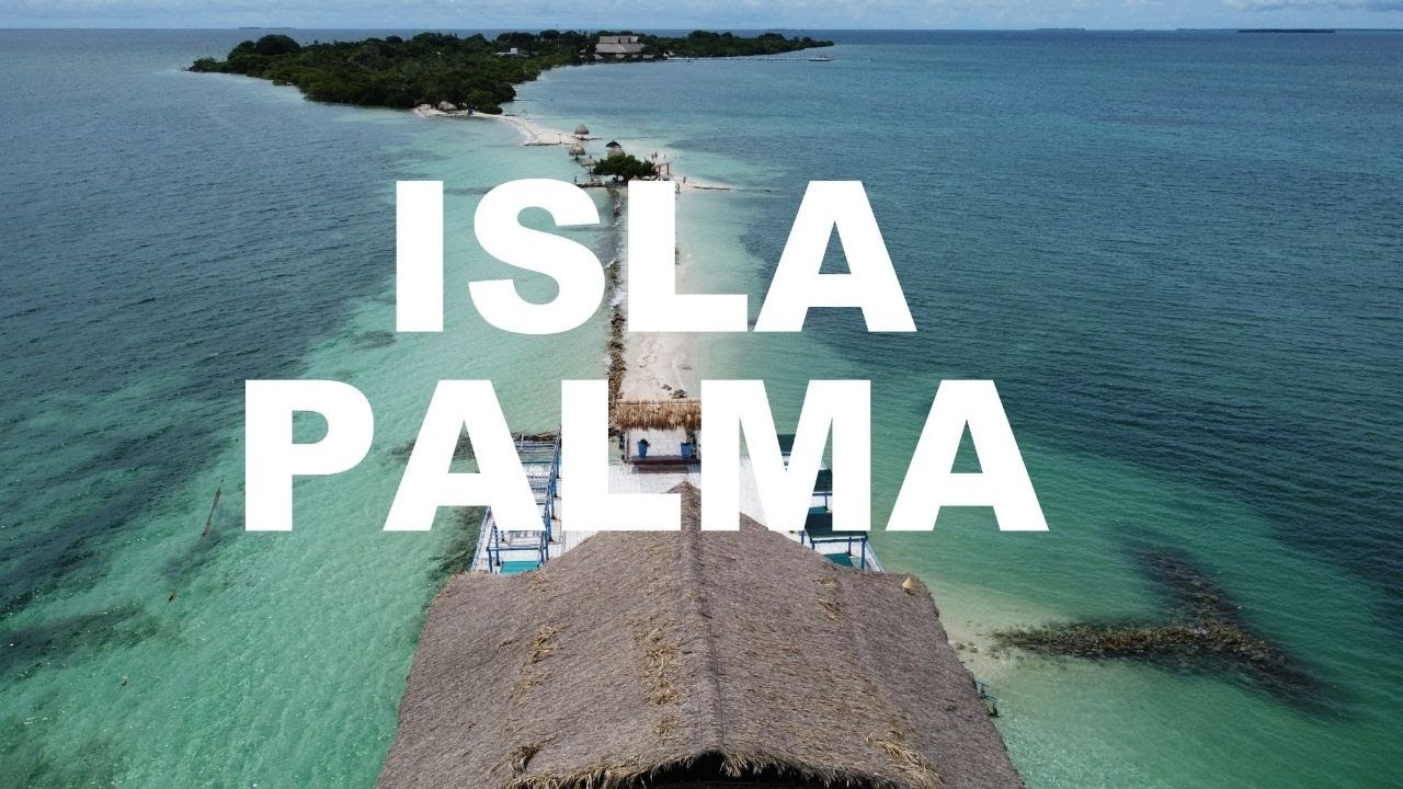 No son las Maldivas, es COLOMBIA: Isla Palma 🌴 Cartagena