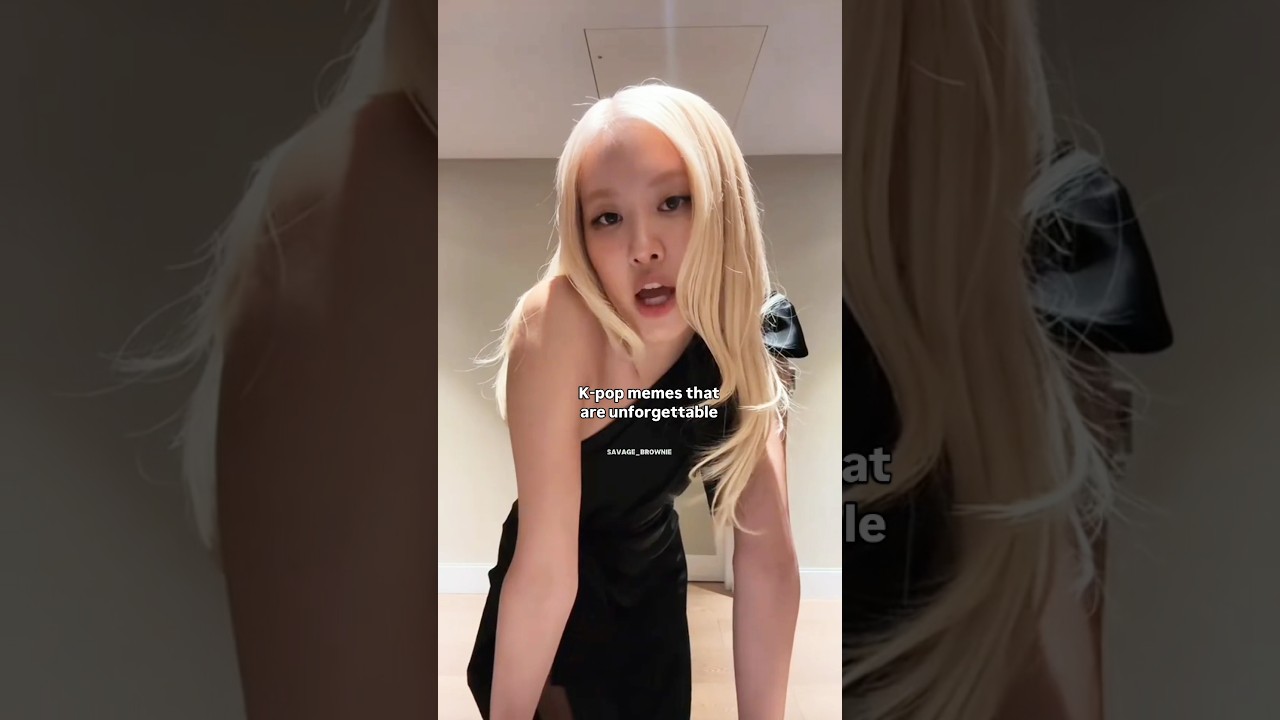 K-pop memes that are unforgettable 😭💅🏻 [ PT.? ] #kpopmemes #Ros&egrave; #blackpink #go
