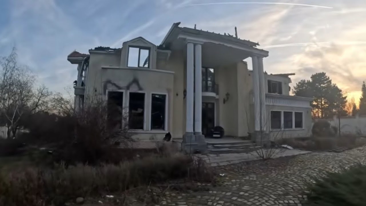 Așa arată vila de la Izvorani...a fostului milionar...Irinel Columbeanu