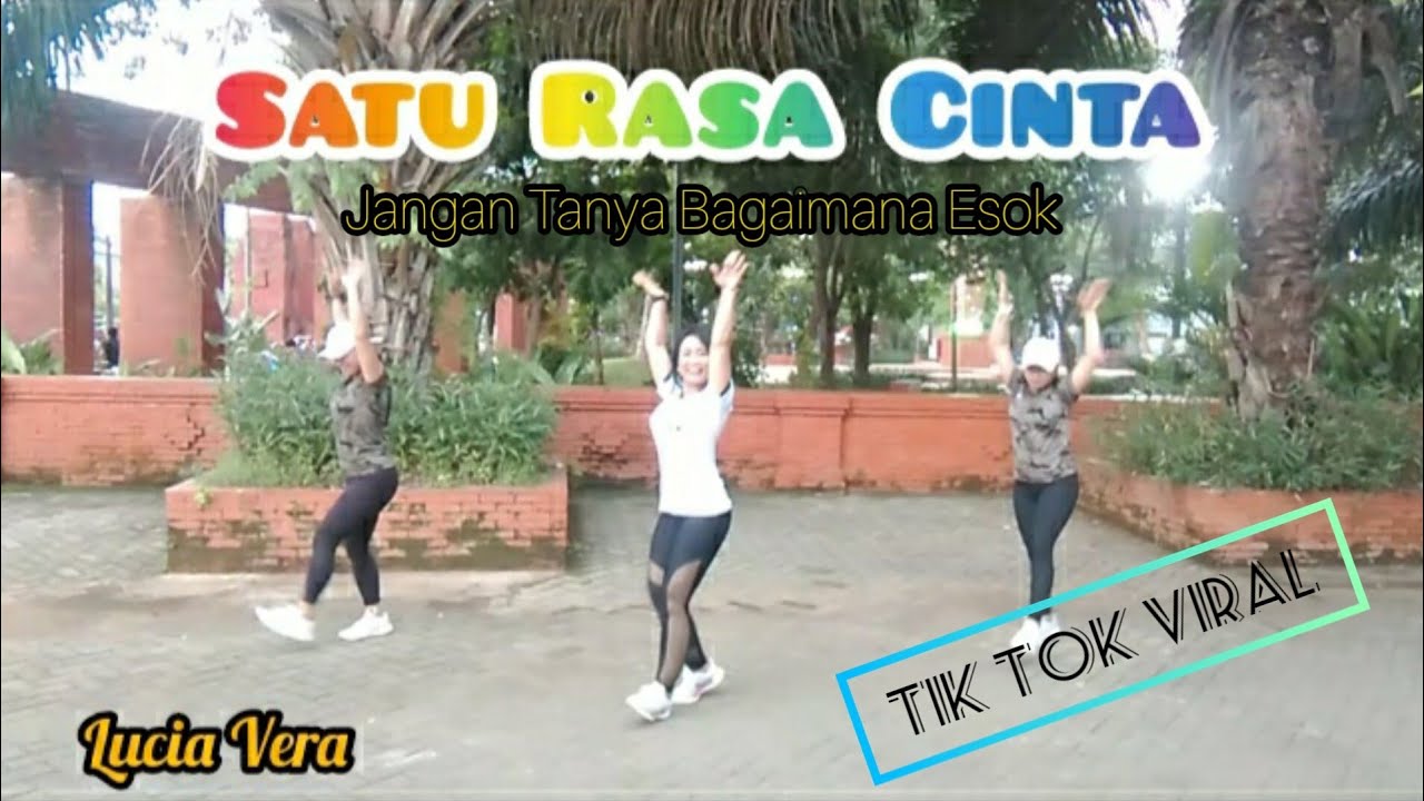 DJ SATU RASA CINTA // Jangan Tanya Bagaimana Esok // Tik Tok Viral // Senam Kreasi