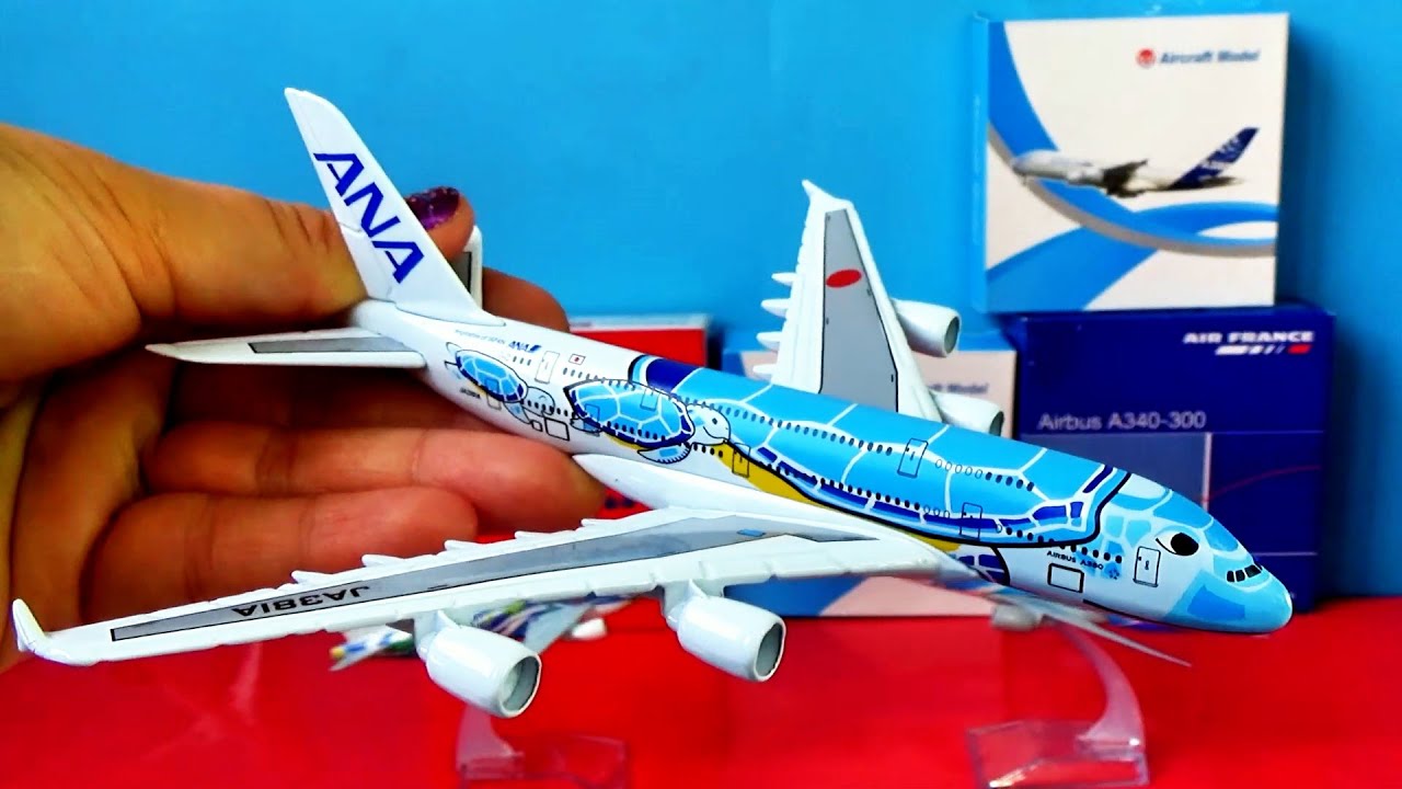Удивительная коллекция моделей самолетов ✈️ | Lufthansa, Emirates A380, ANA Turtle и другие!