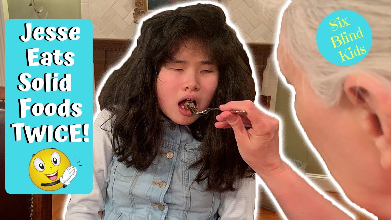 Jesse Eats Solid Foods TWICE!!!