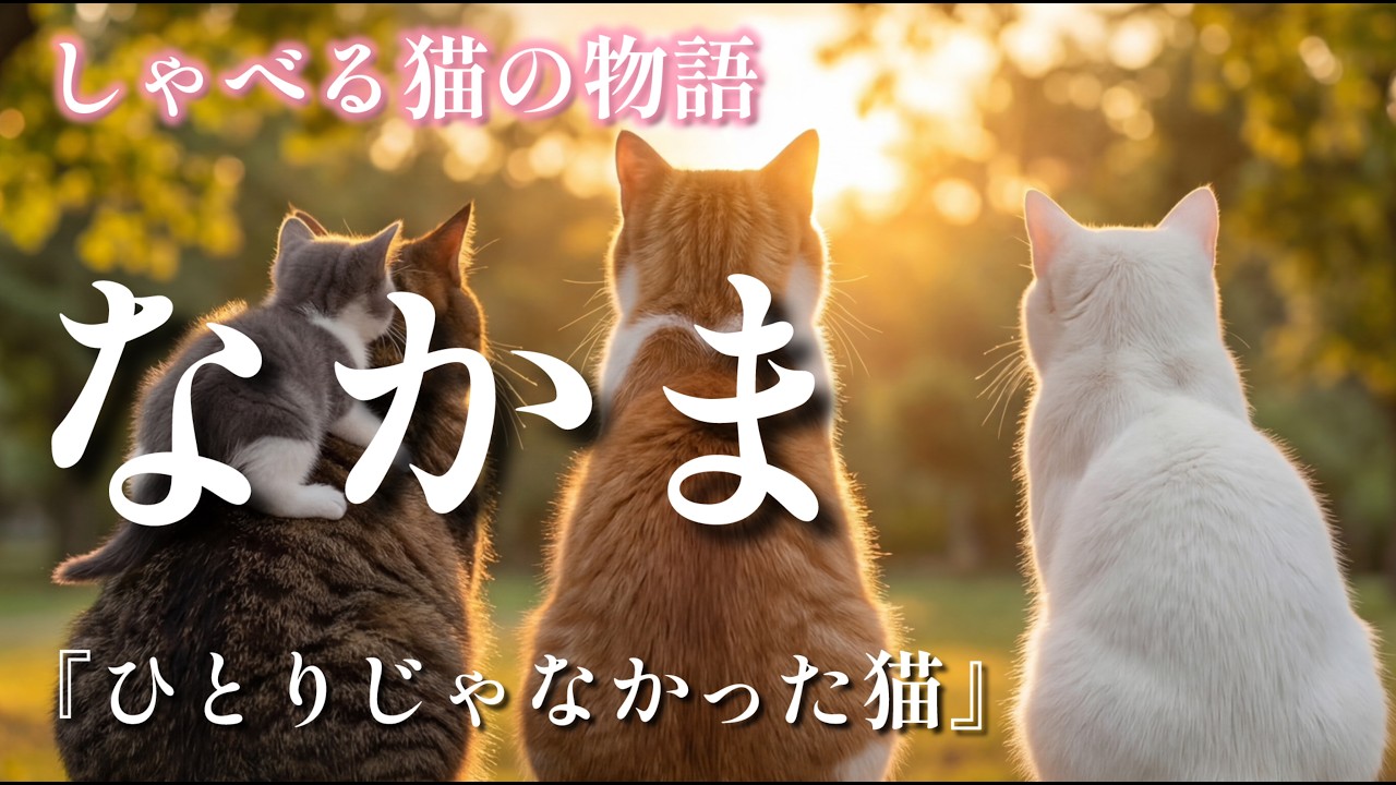 しゃべる猫のそら【ひとりじゃなかった猫】