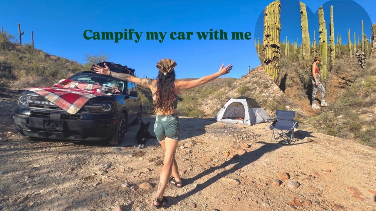 Desert Adventure: Packing My Bronco Sport for Car Camping Trip