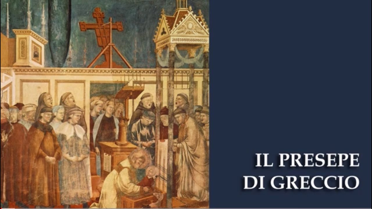 Il presepe di Greccio. GIOTTO, Basilica Superiore di Assisi (riquadro n. 13)