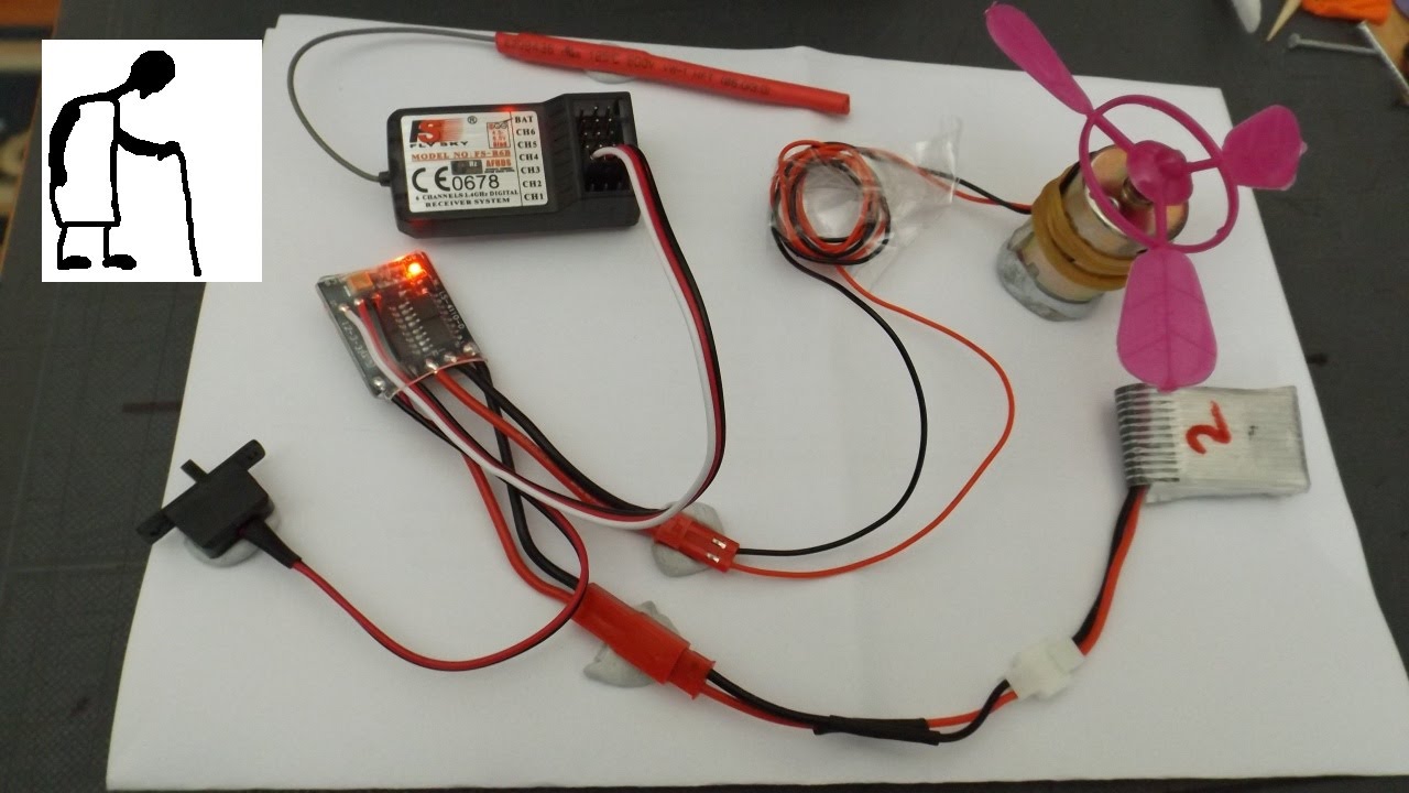 RC ESC Forward Reverse Brake