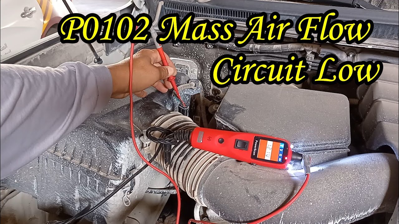 TOYOTA LAND CRUISER/ P0102 MASS AIR FLOW CIRCUIT LOW