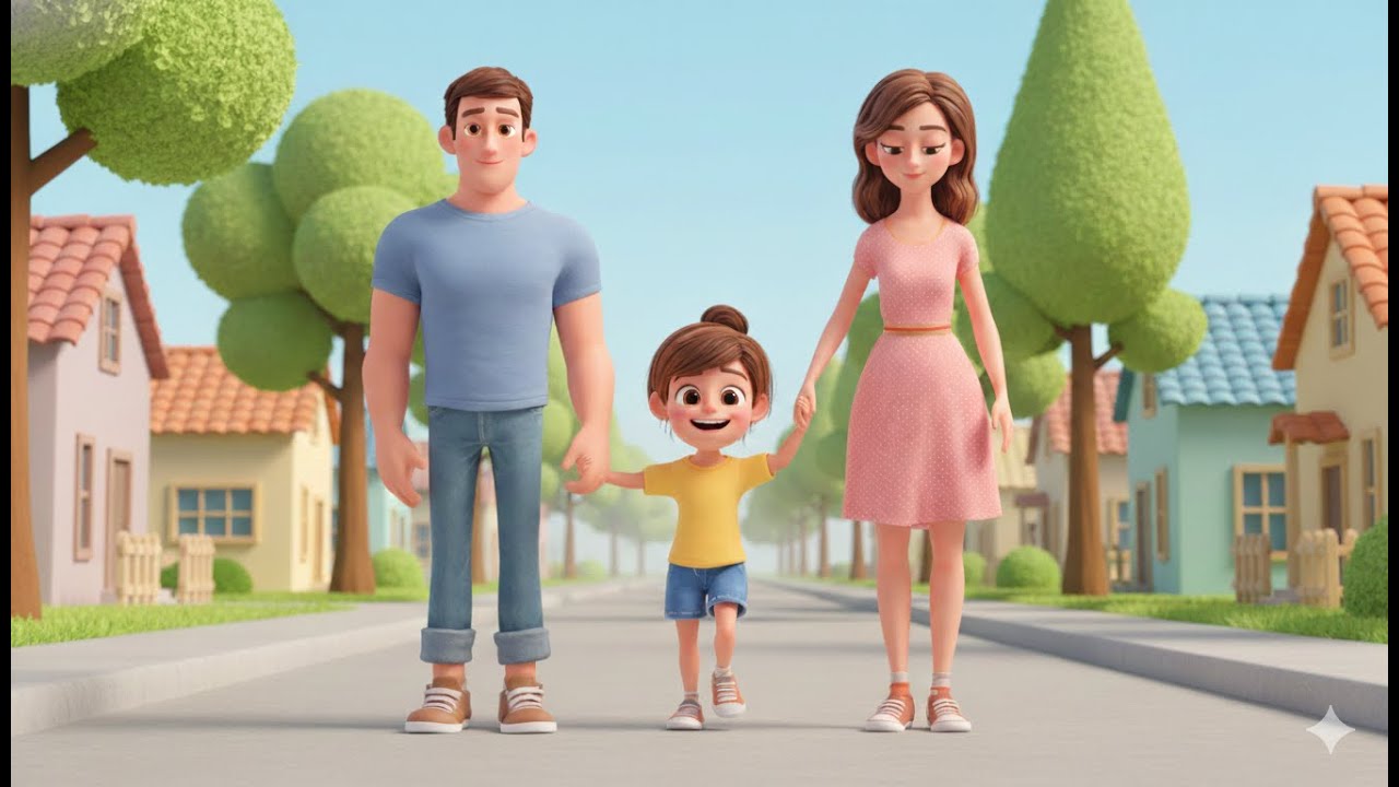 نسمع كلام بابا وماما 👨‍👩‍👦💖  أغنية أطفال تعليمية ممتعة