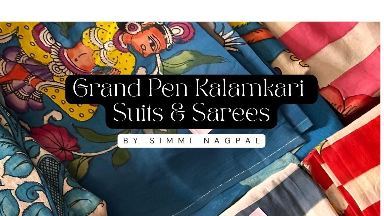 🔴 LIVE: Pen Kalamkari Suits & Sarees | Premium Indian Handloom