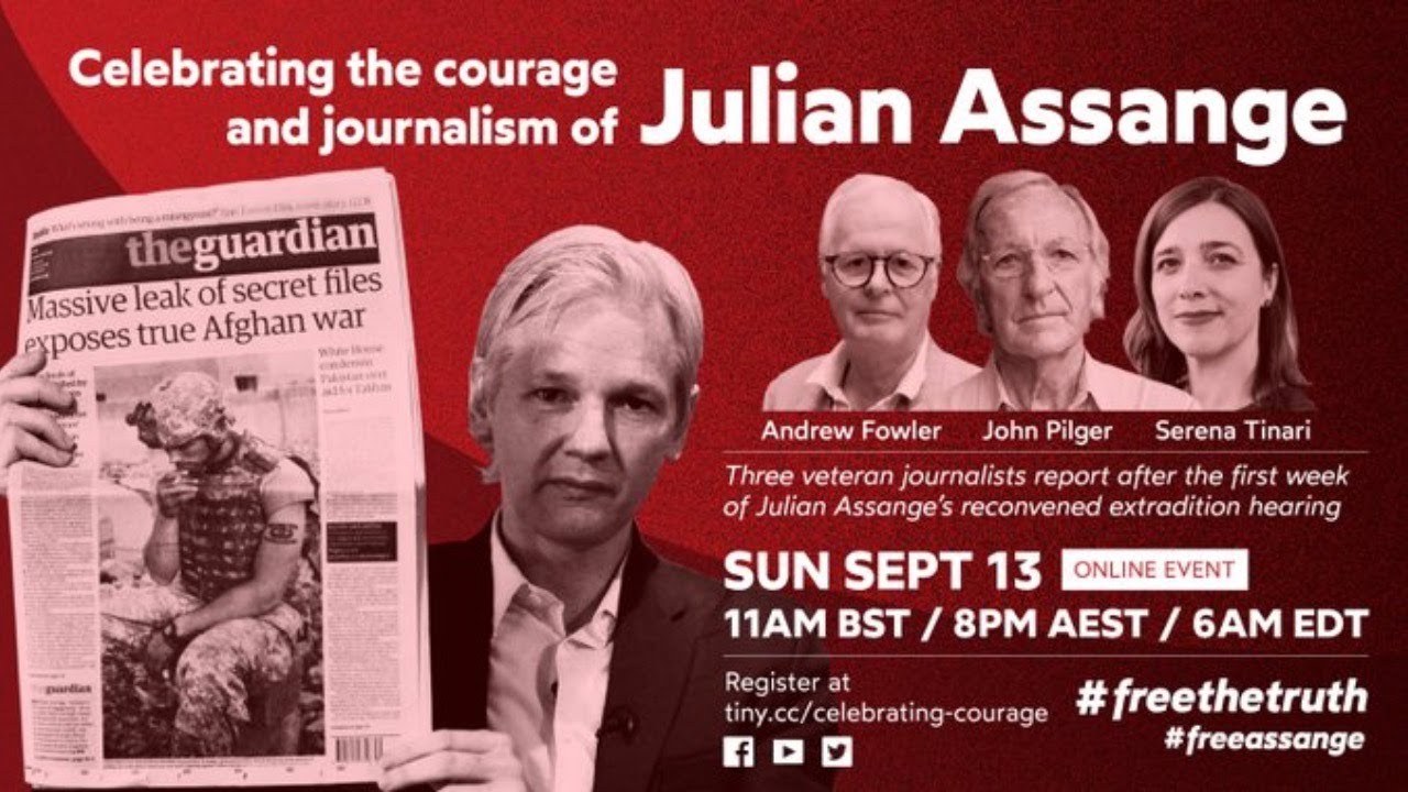 Celebrating the Courage & Journalism of Julian Assange - Pilger, Murray, Fowler & Tinari