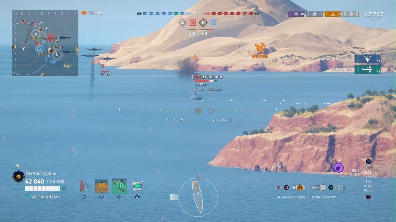 Diabolical Takanashi Gameplay . World of Warships Legends