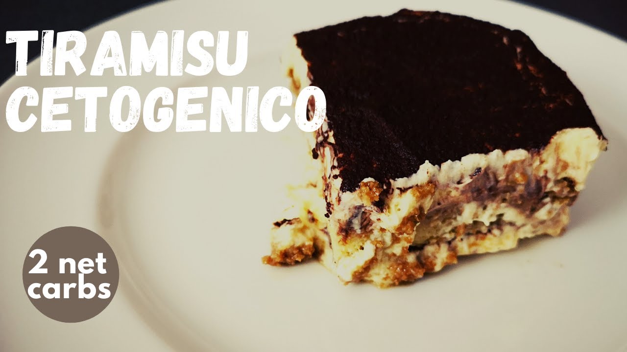 🥓🍓🥑 TIRAMISU KETO CETOGENICO | LOW CARB | SIN AZUCAR | SIN GLUTEN | LCHF