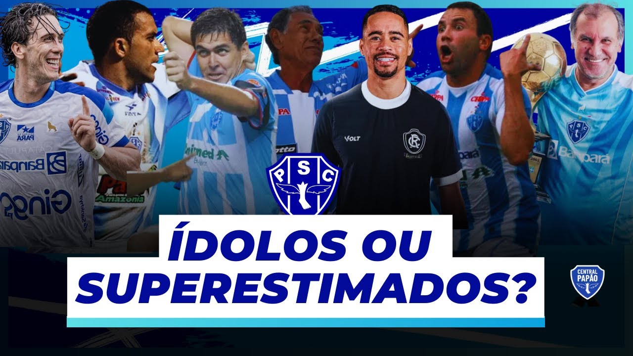 A POLÊMICA sobre Nomes Históricos do Paysandu. Veja o top 5 dos ídolos I CENTRAL PAPÃO