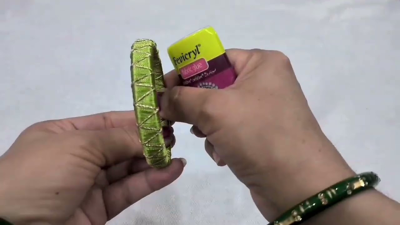Old Banglas Reuse #new design thread bangles #silk thread bangles 