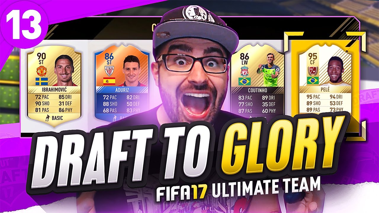 BEST DRAFT TEAM EVER! DRAFT TO GLORY FIFA 17 ULTIMATE TEAM #13