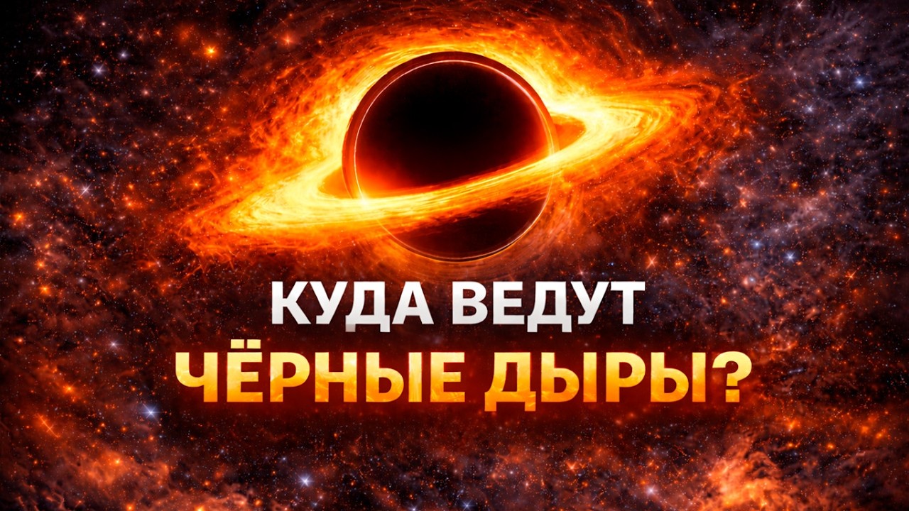 Куда ведут чёрные дыры? Горизонт событий, червоточины и тайна “потерянной” информации