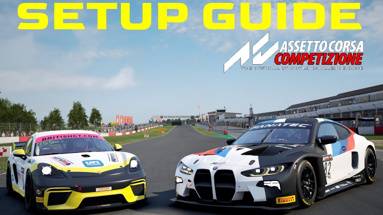 Руководство по настройке ACC 2022 для GT3/GT4.