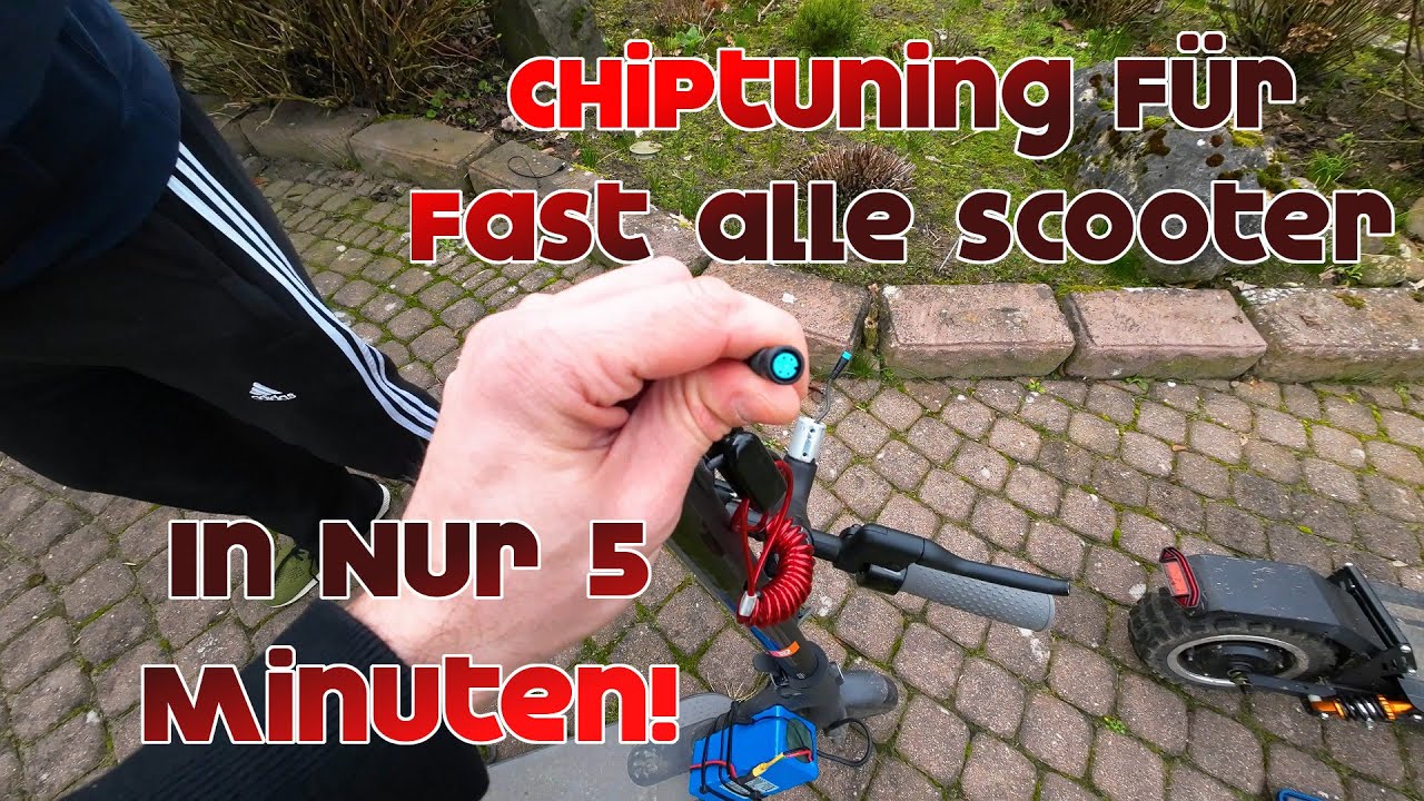 Endlich❗️Neue Escooter Tuning Chips 🔥 f&uuml;r viele Modelle 35km/h 😯 E-Scooter schneller machen