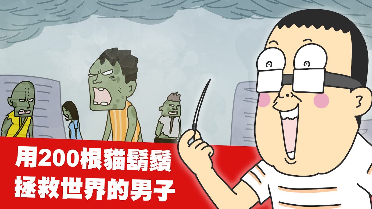 用200根貓鬍鬚拯救世界的男子
