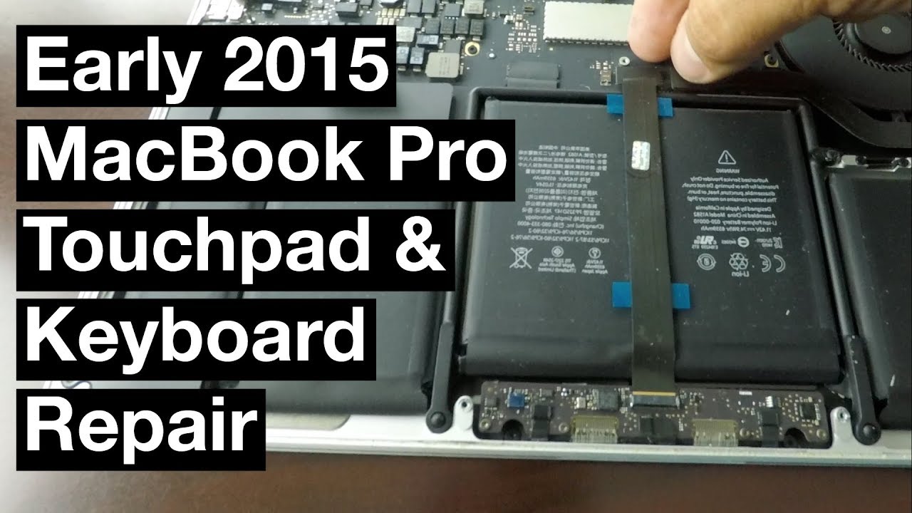 Как починить сенсорную клавиатуру MacBook Pro начала 2015 года