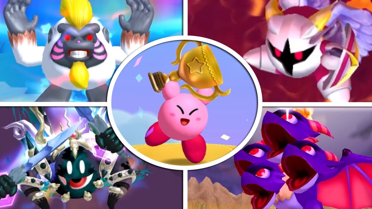 Kirby's Return to Dream Land - The TRUE Arena - No Damage + No Copy Abilitiy 100% Walkthrough