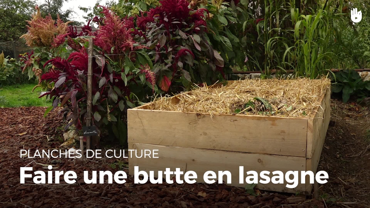 Faire une butte en lasagne | Jardiner