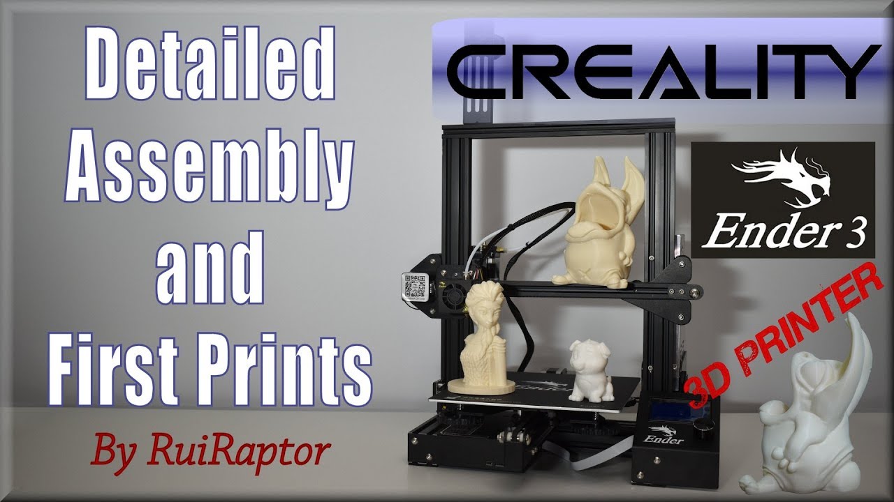 CREALITY ENDER 3 &mdash; подробная сборка, советы и первые отпечатки