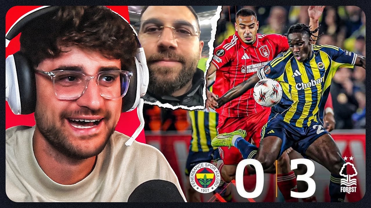 MERT hat mich BLOCKIERT AUF WHATSAPP in diesem Vlog..😂🥲 FENERBAHCE vs NOTTINGHAM FOREST VLOG👀