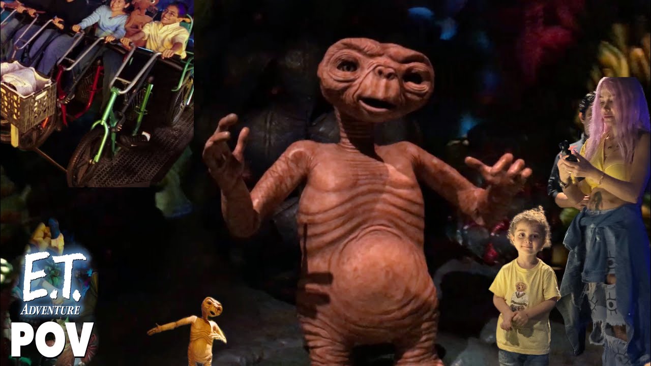 E.T. Adventure FULL RIDE POV in {4k} Universal Studios Orlando
