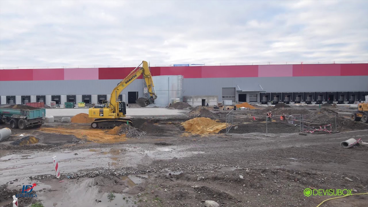 ALLEMAGNE Dortmund - ID logistics - IKEA - Timelapse