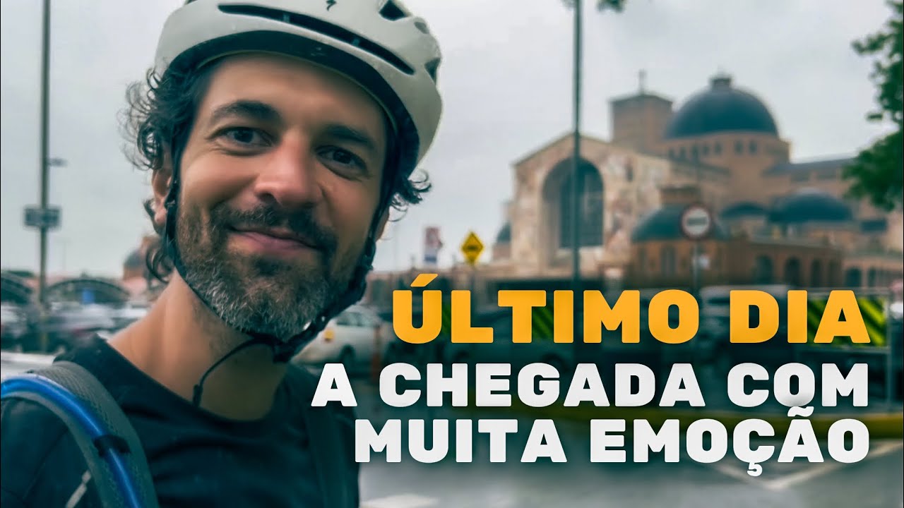 CAMINHO DA FÉ DE BICICLETA - A emoção da chegada!