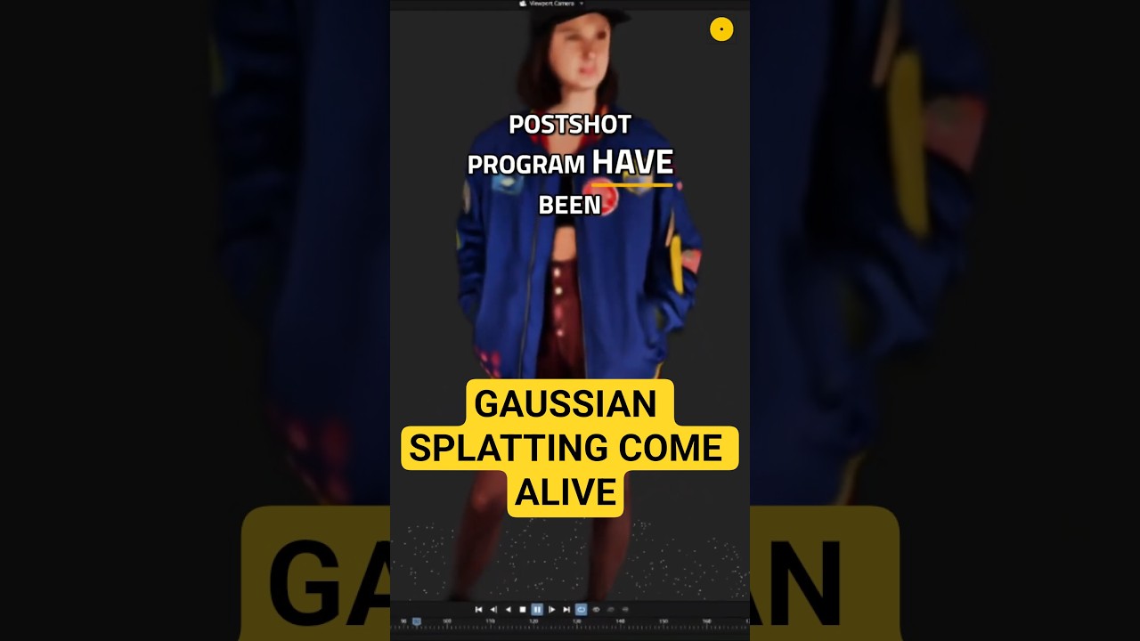 Gaussian Training: Live Preview in Postshot Explained! #shorts