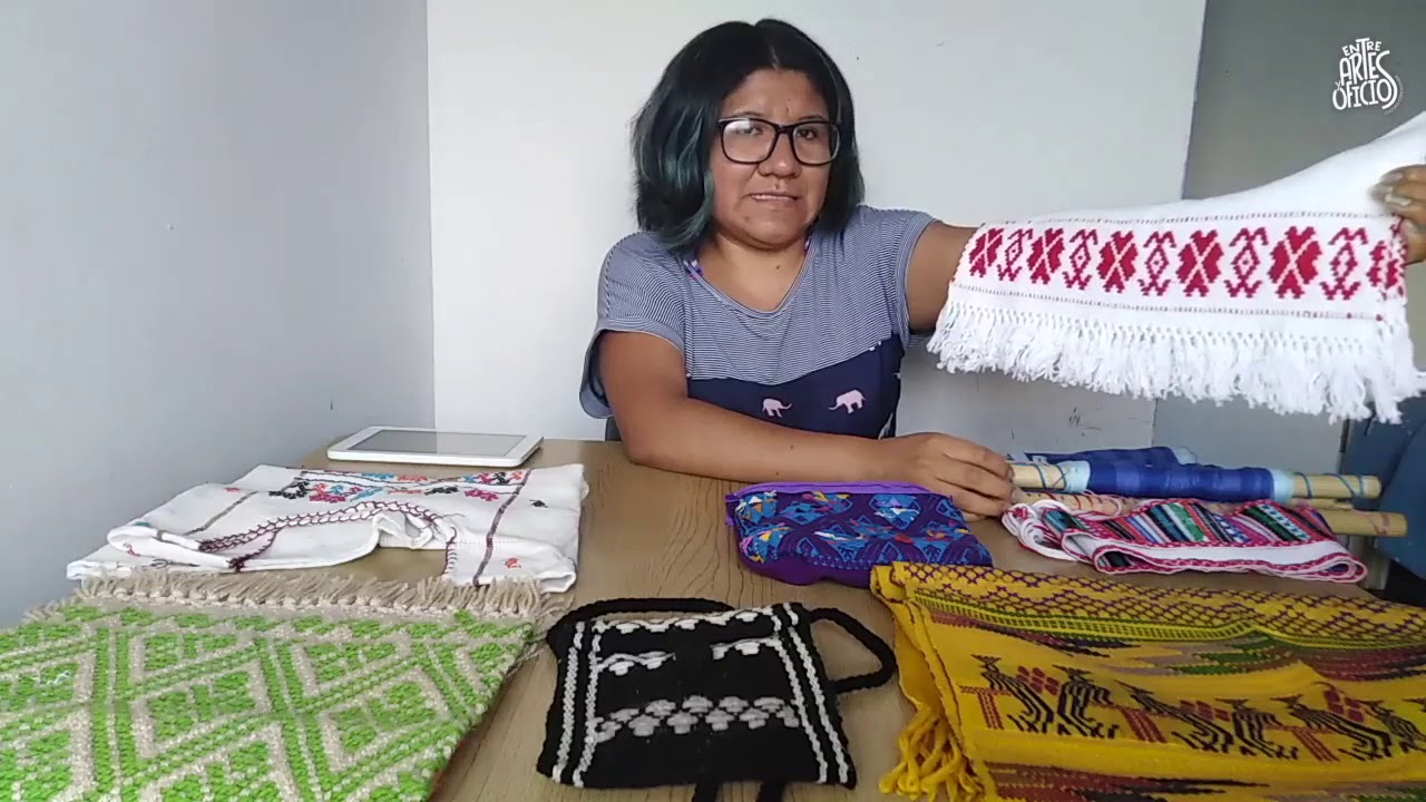 Telar de Cintura: Técnicas de brocado y pepenado
