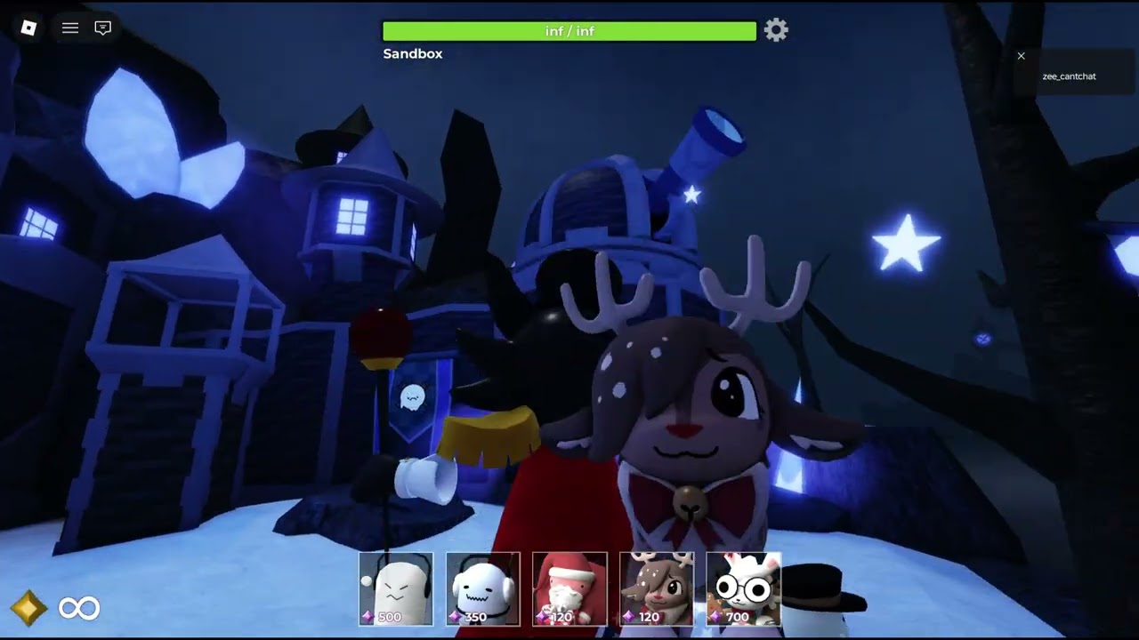 Tower heroes | Christmas skin showcase 2025